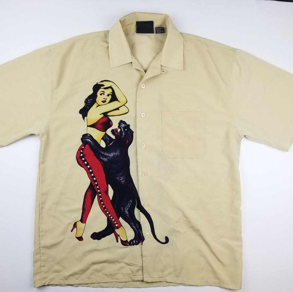 Vintage Rare 7 Diamonds Sexy Girl / Black Panther - Picture 1 of 4